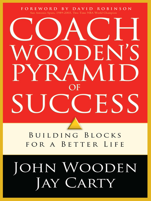 Title details for Coach Wooden's Pyramid of Success by John Wooden - Wait list